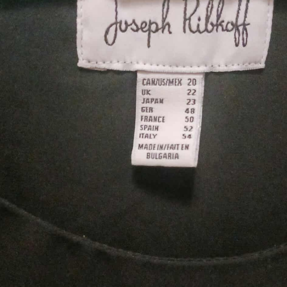 Joseph Ribkoff Womens Black Crew Neck Blouse Size 20. A-56 - Picture 2 of 3